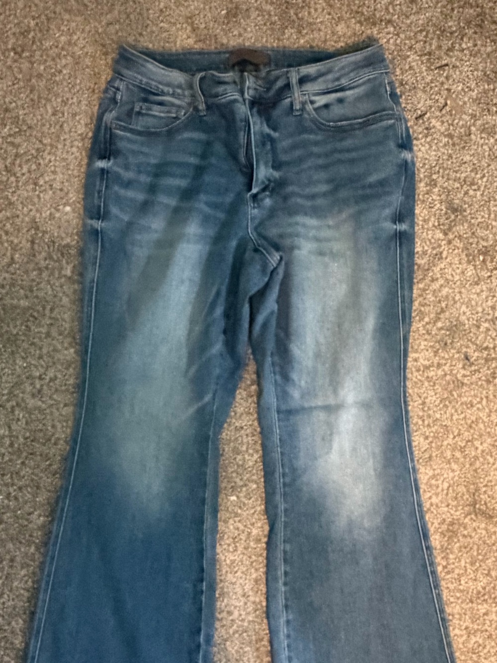 Judy Blue Medium Blue Flared Jeans